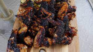 Smoke them between 275 and 350f for a good 45 minutes, then hit them with some 450f+ heat by turning up your smoker temperature, or moving them to a grill or your oven, until they hit approx. Chicken Wings Veggies On The Double Flame Fire Pit Youtube