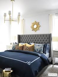 Shop My Bedroom Citrineliving Grey And Gold Bedroom Blue And Gold Bedroom Gold Bedroom