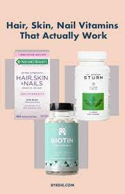 11 Hair Skin And Nail Vitamins Worth Adding To Your Wellness Routine Vitamins For Skin Nail Vitamins Best Hair Vitamins