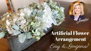Fake heather flowers at walmart. How To Make An Artificial Flower Arrangement Youtube