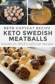 Ikea Released Its Secret Recipe For The Infamous Swedish Meatballs But Unfortunately They Re Not Keto Friendly Wit Meatball Sauce Recipes Keto Recipes Dinner