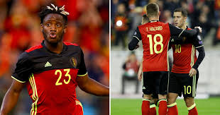 Eden, thorgan, kylian and ethan hazard. Eden Hazard And Brother Thorgan Threatened To Keep The Ball Away From Michy Batshuayi During Belgium Match Mirror Online
