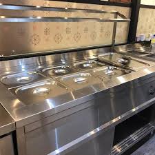 Stainless Steel Bain Marie Commercial Kitchen Design Stainless Steel Fabrication Steel Fabrication