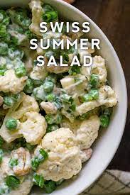 Creamy Cauliflower Cashew Salad Recipe Summer Salads Recipes Salad