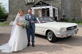 Mustang Wedding Car Ni Ford Mustang 1965 Wedding Car Red Mustang