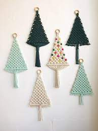 Macrame Pattern Macrame Christmas Tree Holiday Home Decor Diy Macrame Wall Hanging Pattern Macrame Patterns Macrame Patterns Tutorials Macrame Wall Hanging Patterns