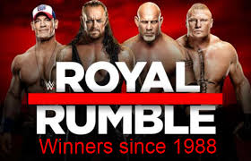 Professional wrestling records compiled from the internet wrestling database. Wwe Royal Rumble Winners List Champions Through The Years 2021 Sports History