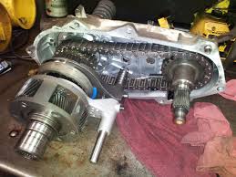 Locking the hubs (either with the automatic vacuum method on the dash or getting out and turning the knobs) locks your wheels/hubs to the axles. Transfer Case Wikipedia