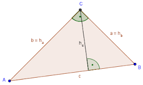 Spitzwinkliges dreieck stumpfwinkliges dreieck rechtwinkliges dreieck a b c c b a α β γ a b. Hohe Eines Dreiecks Verstandlich Ausfuhrlich Erklart