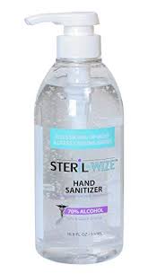 But the best defense against germs may be soap and water. Steril Wize Swhs500 16 9 Oz Moisturizing Gel Hand Sanitizer 70 Alcohol With Hand Pump Germaphobe