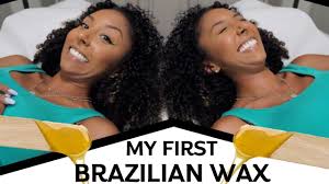 I was really nervous about the waxing process since this was my first time. My First Brazilian Wax Experience Reaction Biancareneetoday Youtube