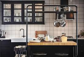 32 inspiring industrial kitchen ideas you need to consider in 2021 ikea kitchen island kitchen decor kitchen island with seating