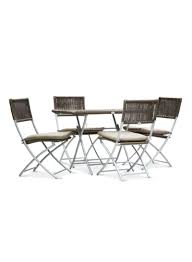 Shipping same day delivery include out of stock accent chair sets accent table sets accent tables arm chairs armless chairs chair and ottoman sets coffee and accent table sets coffee tables console tables decorative storage cabinets flat panel mount tv stands furniture collections futon sets home decor collections nesting table sets nightstands. Shop 5 Piece Coffee Table And Chair With Cushion Set Brown Silver Online In Dubai Abu Dhabi And All Uae