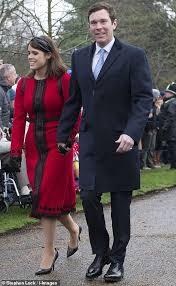 Said she was nervous but couldn't wait to exchange vows with drinks industry executive jack brooksbank, 32, because it was love at first sight, the daily mail reported. Kate And Meghan All Smiles As They Join The Queen In Sandringham Princess Eugenie Princess Eugenie Jack Brooksbank Royal Family