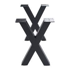 Steel is not nearly as forgiving as wood in my the wood will run widthwise on the coffee table for this build. Tc Home Table Legs 16 Inches X Type Metal Bench Legs Set Of 2 Diy Dinning Coffee Table Legs Buy Online In Aruba At Aruba Desertcart Com Productid 203250094