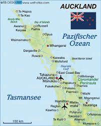 Today about 1.5 million people (in 2015) live in. Karte Von Auckland Region In Neuseeland Welt Atlas De