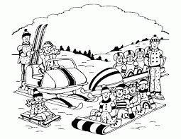 Every color by numbers picture is printed on its own 8.5 x 11 inch page. Printable Winter Scene Coloring Pages Coloring Home