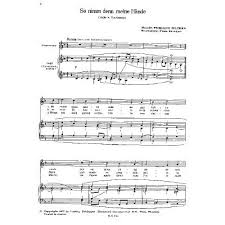 So nimm denn meine hände. So Nimm Denn Meine Hande Notenbuch De