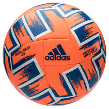 .от проекта «чемпионат европы по футболу 2020/uefa euro 2020»? Adidas Fussball Uniforia Club Ball Euro 2020 Orange Blau Weiss Www Unisportstore De