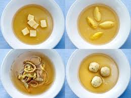 Die Besten Suppeneinlagen Suppeneinlagen Blumenkohl Kase Auflauf Und Suppe Mit Eierstich