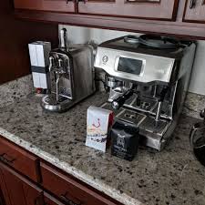 If there are coffee grounds in the filter, clean it using a nylon scrub brush place the empty filter and filter holder back to the unit. Breville Oracle Touch Review And Sale 2019 Fully Automatic Espresso Best Espresso Machine Breville Breville Espresso Machine
