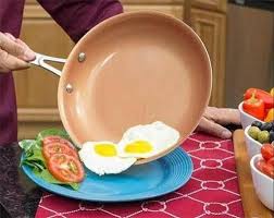 Magifry Non Stick Frying Pan Copper Cooking Pan Cooking Fun Cooking