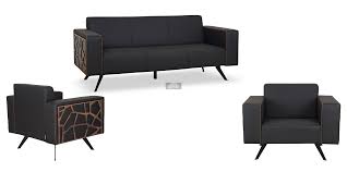 شركة أبناء إبراهيم محمد الع مري المحدودة طقم كنب جلد فخم م Retro