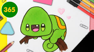 Comment Dessiner Un Cameleon Kawaii Dessins Faciles A Kawaii Comment Dessiner Des Animaux Kawaii Youtube