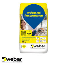 Weber Kol Flex Porselen Beyaz Yapistirici 25 Kg
