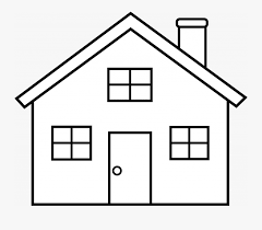 Little house on prairie coloring pages. House Clipart For Printable Simple House Coloring Page Free Transparent Clipart Clipartkey
