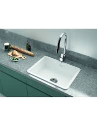 The large undermount kitchen sink on the site are spacious and made of distinct quality materials such as stainless steel, marble, granite and many more. Metro By Thoms Denby Met1050 1 0 Bowl Large Ceramic Sink Universal Fitting Inset Or Undermount