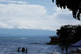 Jet skiing at lake kivu. Lake Kivu From Gisenyi Beach Rwanda Mapio Net
