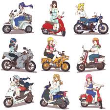 embedded オートバイアート バイクアート 江口寿史 イラスト
