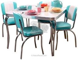 I have come across a few that have not been cared for quite as lovingly as the ones pictured above…. 1950s Decorating Style Retro Kitchen Tables Kitchen Dinette Sets Dinette Sets