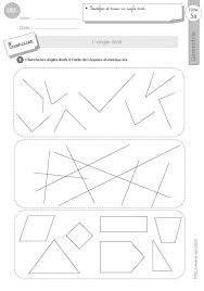 Des aides à la réalisation des exercices et des activités d'approfondissement prenant en compte l'hétérogénéité des classes et permettant de pratiquer une. Ce2 Exercices Les Angles Droits Exercice Geometrie Ce2 Geometrie Ce2 Ce2