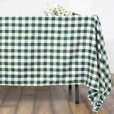 Black And White Checkered Chair Sashes Buffalo Plaid Tablecloth 70 X70 Square White Green Checkered Gingham Polyester Tablecloth In 2020 Plaid Tablecloth Table Cloth Square Tablecloth