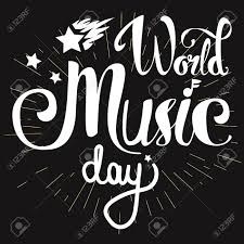 All orders are custom made and most ship worldwide within 24 hours. Vintage World Music Day Lettering For Banner And Badge Sticker Royalty Free Cliparts Vectors And Stock Illustration Image 62477685