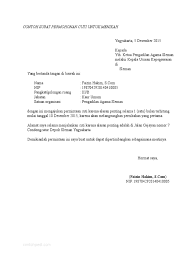 Contoh surat permohonan cuti tahunan untuk pns. Contoh Surat Permohonan Cuti Pns