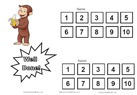 Curious George Charts
