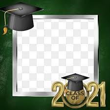 Graduation clipart 2021 transparent background. Graduation Class Of 2021 Golden Black Twibbon Luxury Twibbon Class Of 2021 Png Transparent Clipart Image And Psd File For Free Download Artofit