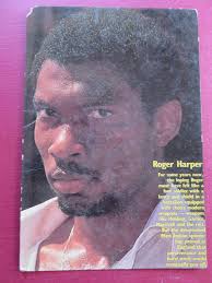ROGER HARPER West Indies CRICKET player Picture postcard Sports memorabilia