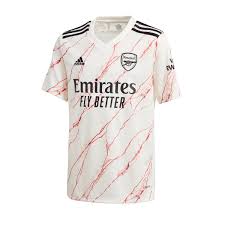 Dream league soccer arsenal kits 2020/2021. Jersey Adidas Kids Arsenal Fc 2020 2021 Away Cloud White Black Football Store Futbol Emotion