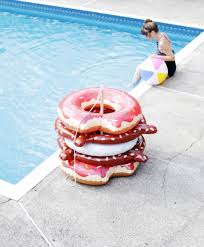 You can also lie down in a floating water hammock to refresh yourself on a hot humid day. Diy Pool Float Holder The Merrythought
