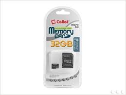 Cellet 32GB ICEMOBILE Fuego Micro SDHC ...