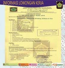 We are a company that established since. Info Loker Las Kulonprogo Lowongan Kerja Cari Lowongan Administrasi Terbaru Di Kulon Progo Kab Olx Co Id Informasiloker Com Merupakan Situs Blog Tentang Lowongan Kerja Di Indonesia Desvariosuniversitarios