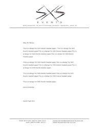 Letter headed paper sample from www.votetruono.com. Company Headed Paper Template Uk Matah