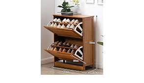 Perfect for a narrow hall. Wood Shoe Rack Shoe Cabinet Multi Function Tipping Home Storage Shoe Cabinet Hallway Living Room Modern Amazon Ae