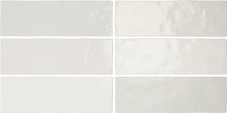Make a statement with the 4 x 16 artisan frost ii polished ceramic tile. Coleccion Artisan Equipe Ceramicas