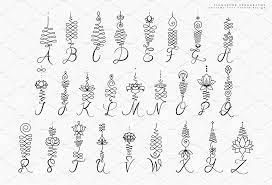 Unalome Sacred Font Unalome Tattoo Unalome Buddhist Symbols
