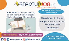 Content Writer For School College In 2020 College Textbook School College Virtual Jobs